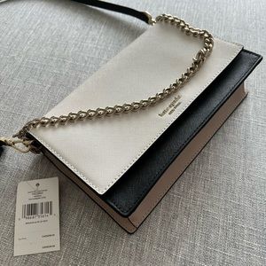 KATE SPADE NEW YORK LEATHER CAMERON CONVERTIBLE CROSSBODY HANDBAG CLUTCH
